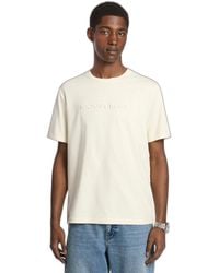 Michael Kors - Tufted Logo T-shirt - Lyst
