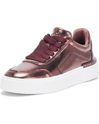 DKNY - Beverley Everyday Platform Lace Up Sneaker - Lyst