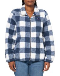 Tommy Hilfiger - Buffalo Check Langarm Reißverschluss Sportswear Jacke - Lyst