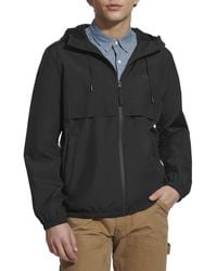 Levi's - Hooded Rain Windbreaker - Lyst