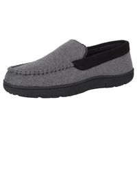 hanes men's slippers house shoes moccasin