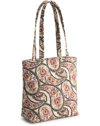 Vera Bradley - Premium Cotton Small Original Zip Tote Bag - Lyst