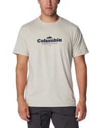 Columbia - Kwick Hike Graphic Short Sleeve Tee T-shirt - Lyst