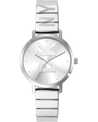 DKNY - The Modernist Quartz Stainless Steel Three-hand Dress Watch - Lyst