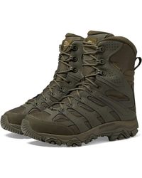 Merrell - Moab 3 8" Tactical Zip Wp Dark Olive 9.5 M - Lyst