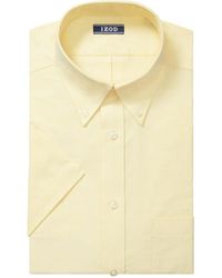 Izod - Dress Shirt Regular Fit Short Sleeve Stretch - Lyst