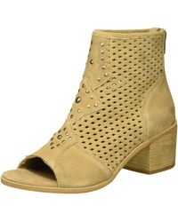 Matisse Women's Can't Stop Ankle Boot - Stretch Textile Open-Toe Bootie For Comfortable Style
