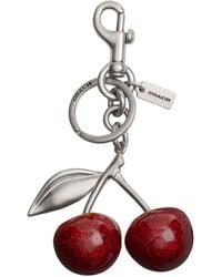 COACH - Cherry Bag Charm - Lyst