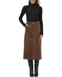 PAIGE - Meadow Midi Skirt - Lyst