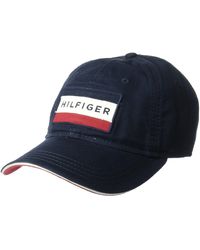 tommy hilfiger navy blue hat