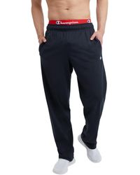 Champion - Authentic Open Bottom Jersey Pant - Lyst