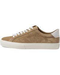 Vince - S Fulton Lace Up Casual Fashion Sneaker Camel Beige Suede 12 M - Lyst