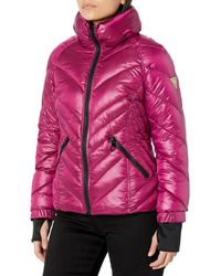 Guess - Belted Softshell Jacket With Hood - Lyst