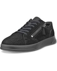 Ecco - Move Baskets en Dentelle à Fermeture éclair pour Noir/Gravier 36/37 - Lyst
