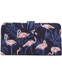 Vera Bradley - Cotton Finley Wallet With Rfid Protection - Lyst