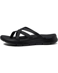 Skechers - Go Walk Flex Sandal Slide - Lyst