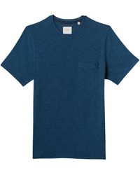 Billy Reid - Mens Feeder Stripe Pocket Tee T Shirt - Lyst