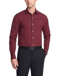 Tommy Hilfiger - Dress Shirt Slim Fit Essentials Red Multi - Lyst