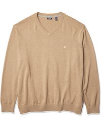 IZOD Mens Premium Essentials Quarter Zip Solid 12 Gauge Sweater 