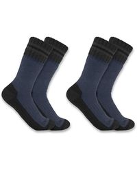 Carhartt - Heavyweight Synthetic-wool Blend Boot Sock 2 Pack - Lyst