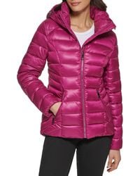 Guess - Mid-weight Hooded Jacket - Lyst