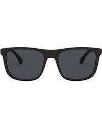 Emporio Armani - Ea4129 Square Sunglasses - Lyst
