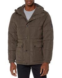 ea7 heavy puffer jacket