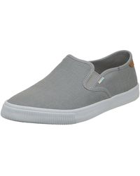 TOMS - Baja Slip-on Sneaker Drizzle Grey Heritage Canvas 8.5 M - Lyst