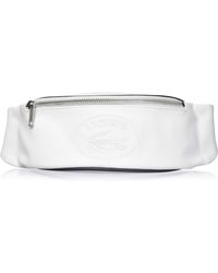 lacoste waist bag black