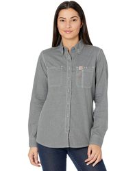 Carhartt - Flame-resistant Force Relaxed Fit Long Sleeve Shirt - Lyst