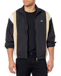 Lacoste - Classic Fit Reversible Bomber Jacket - Lyst