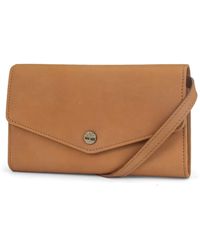 Timberland - Rfid Leather Wallet Phone Bag With Detachable Crossbody Strap - Lyst