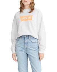 Levi's - Graphic Standard Crewneck Sweatshirt, - Lyst