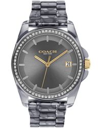 COACH - 3h Dial With Signature C Link Bracelet And Crystal Bezel - Water Resistant 3 Atm/30 Meters - Premium Fashion Timepiece For - Lyst