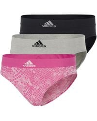 adidas - Seamless Hipster Underwear Multipack - Lyst