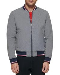 Tommy Hilfiger - Performance Poly Midlength Hooded Rain Jacket - Lyst