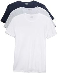 Emporio Armani - Lot de 3 t-Shirts à col Rond en Coton pour Tricot - Lyst