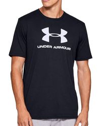 Under Armour - Sportstyle Logo Short Sleeve T-shirt - Lyst