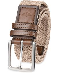 Dockers - Casual Everyday Braided Fabric Fully Adjustable Belt - Lyst