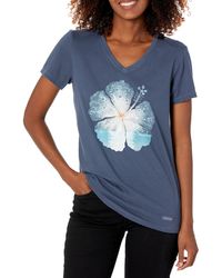 Life Is Good. - Hibiscus Sail Flower Cotton Tee - Lyst