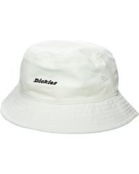 Dickies - Script Logo Canvas Bucket Hat White - Lyst