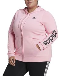 Pink adidas Hoodies for Women | Lyst