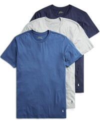 Polo Ralph Lauren - Slim Fit W/ Wicking 3-pack Crew Undershirts - Lyst