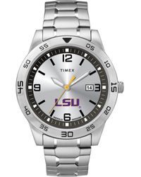 Timex - Tribute Collegiate Citation 42mm Watch – Lsu Tigers With Stainless Steel Expansion - Lyst