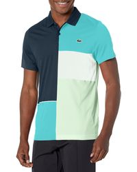 Lacoste - Short Sleeve Ultra Dry Colorblock Tennis Polo Shirt - Lyst