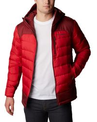 Columbia - Autumn Park Down Hooded Jacket Down Coat - Lyst