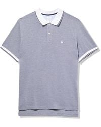 Brooks Brothers - Regular Fit Cotton Pique Stretch Logo Short Sleeve Polo Shirt - Lyst
