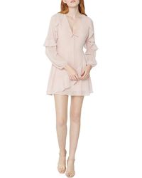bcbgeneration white dress