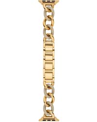 Michael Kors - Mks8059e - Gold-tone Stainless Steel Band For Apple Watch - Lyst