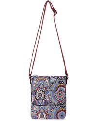 The Sak - Sakroots On The Go Small Flap Messenger In Eco Twill - Lyst